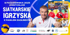Read more about the article Ruszyły Siatkarskie Igrzyska z Pawłem Zagumnym.